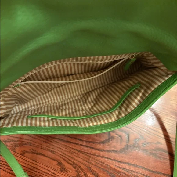 Kate Spade Green Leather Crossbody Bag ♠️ - Picture 6 of 13